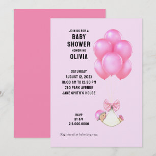 Invitation Sweet Baby shower Girl