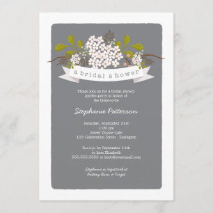 Invitation Sweet Bouquet Garden Fête de l'mariée
