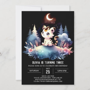 Invitation Sweet Kids Tiger Anniversaire