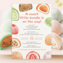 Sweet like mochi, soft like a baby!-babyshower