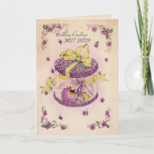 Invitation Sweet sixteen de corsage d'orchidée