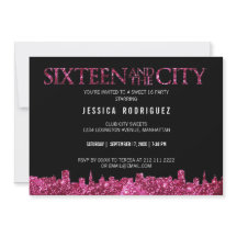 Sweet sixteen et la fête d'anniversaire du bonbon