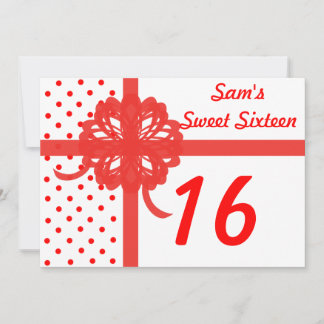 Invitation Sweet sixteen personnalisé - Personnaliser d'invit
