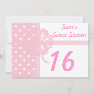 Invitation Sweet sixteen personnalisé - Personnaliser d'invit