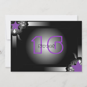 Invitation Sweet sixteen populaire - Personnaliser