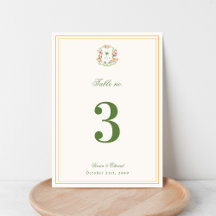 Symbole de la table Whimsy Tropical Palm Tree