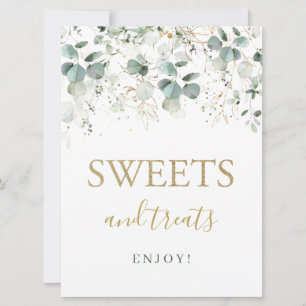 Invitation Symbole Eucalyptus Foliage Sweets & Traitements