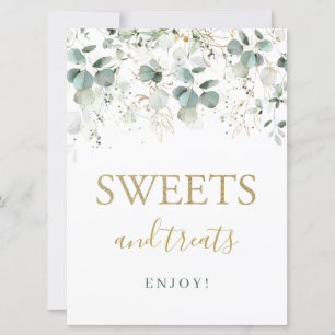Invitation Symbole Eucalyptus Foliage Sweets & Traitements