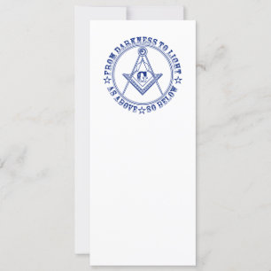 Invitation Symbole franc-maçonnerie
