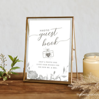 Invitation Symbole minimaliste Boho Floral Poster