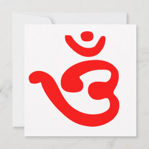 Invitation Symbole OM (bengali)