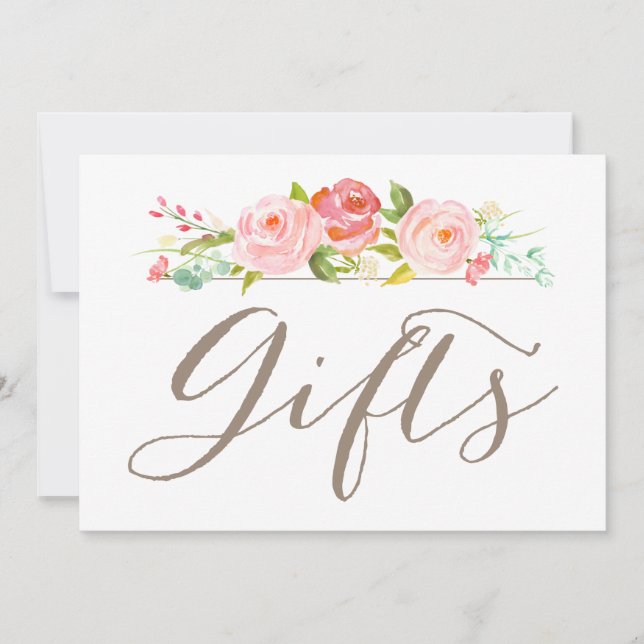 Invitation Symbole rose Garden Wedding Cadeaux (Devant)