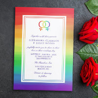 Symboles Vénus bloqués | Mariage lesbien