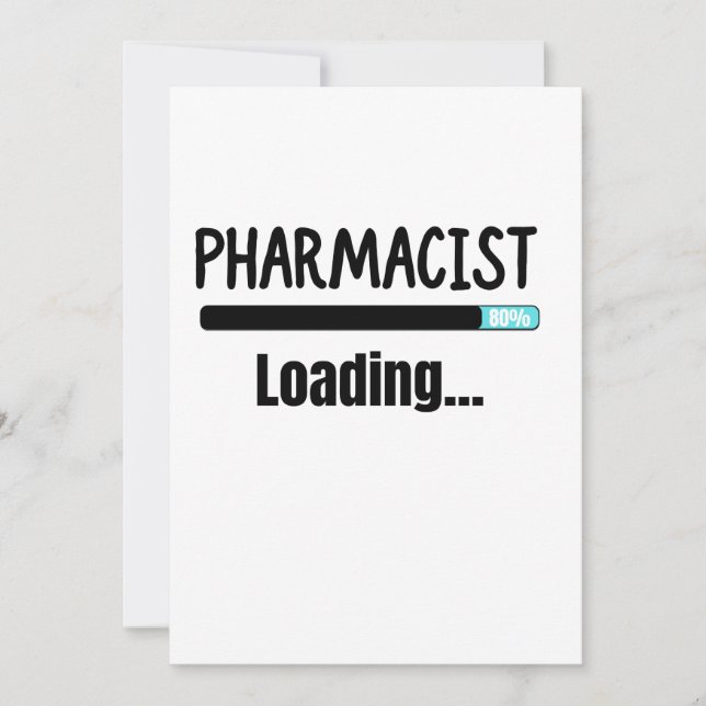 Invitation T-shirt de chargement du pharmacien (Devant)