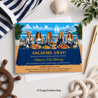 Table de brunch de croisière nautique « Les ancres