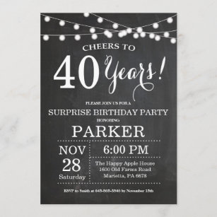 Invitations Noir Et Blanc Anniversaires Zazzle Ca