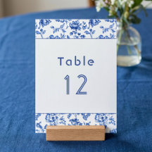 Tableau de sièges à table florale vintage