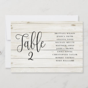 Invitation Tableau de sièges mariage rustique. Grange paysagè