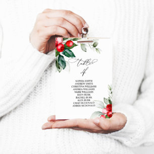 Invitation Tableau no 4 Tableau des sièges