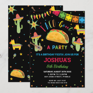 Invitation Taco 'Bout a Party Fiesta Cumpleaños Anniversaire