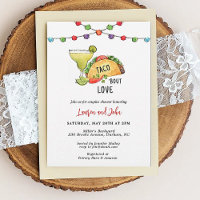 Taco Bout Love Couples Fête des mariées Fiesta