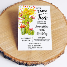 Taco parle de Fun Fiesta Anniversaire