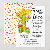 Taco's Love fiesta couples se douche