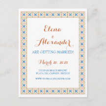 Talavera Carrelage Espagnol Sauvegarder la Date