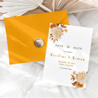 Invitation TALIA Boho Save the Date Template