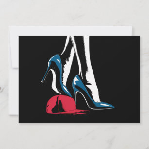 Invitation Talons de Kamala Harris écrasant le chapeau Maga