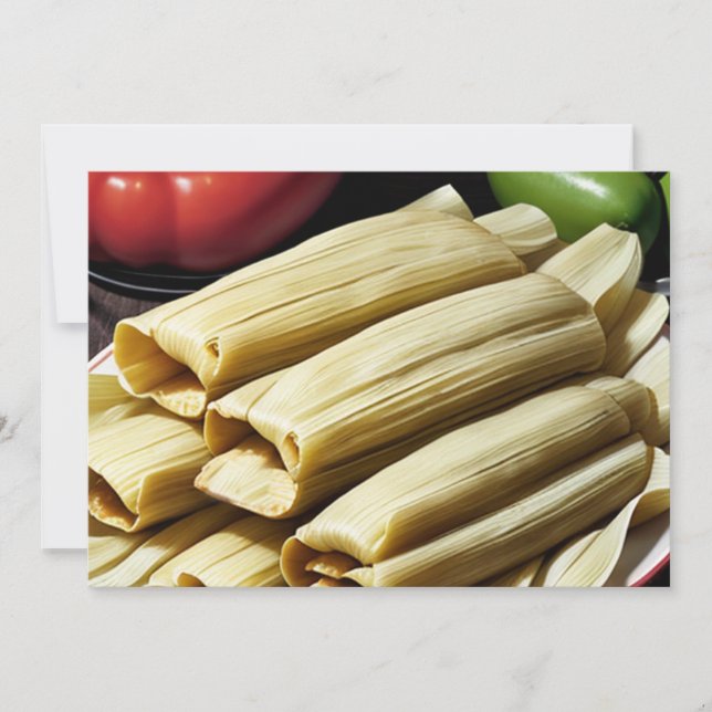 Invitation tamales maison (Devant)