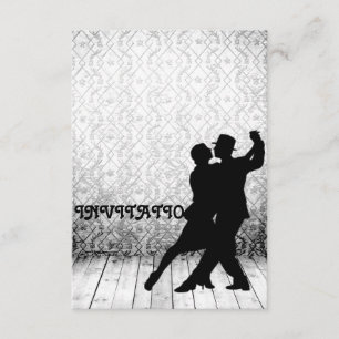 Invitation Tango Flamenco Danse latine