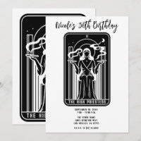 Tarot Grande Prêtresse Fumée de Weed Occulte