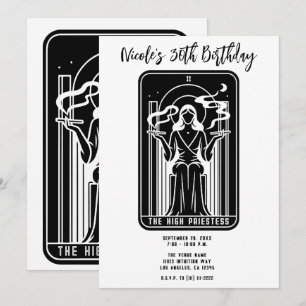 Invitation Tarot High Prestess Weight Fumer Occulte