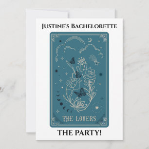 Invitation Tarot Les Amoureux Bachelorette Party
