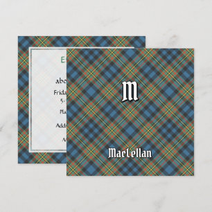 Invitation Tartan ancien du clan MacLellan