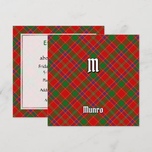 Invitation Tartan du clan Munro