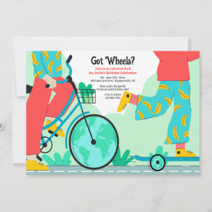 Invitation T'as des Roues