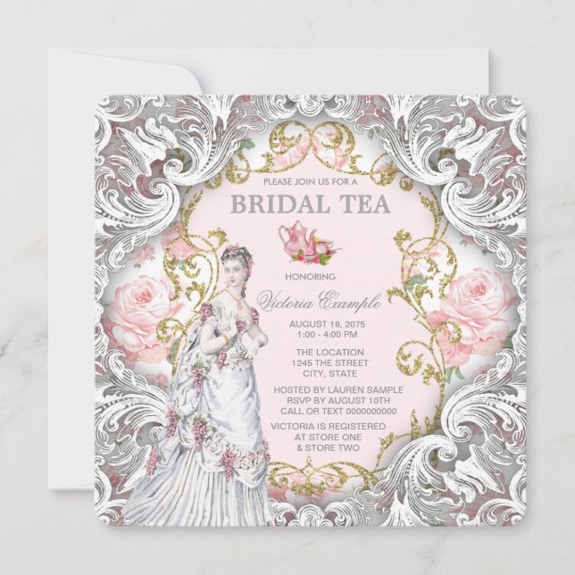 Invitation Tea Party (Devant)