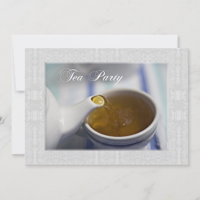Invitation Tea Party (Devant)