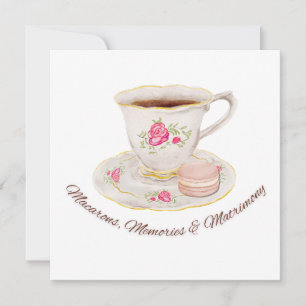 Invitation Tea Party Élégante Fête des mariées Bachelorette