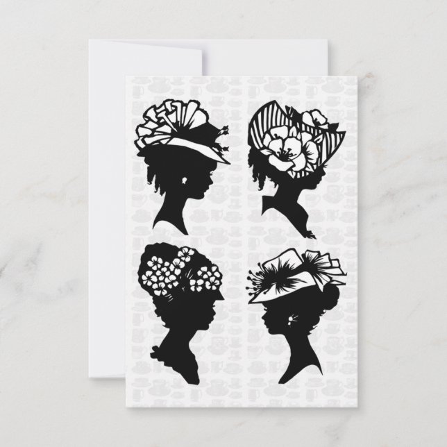 Invitation Tea Party vintage V2 (Devant)