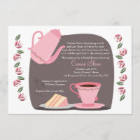 Invitation Tea Time