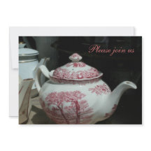 Tea Time avec thé anglais vintage Inv