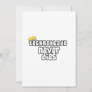 Invitation Technoblade ne meurt jamais