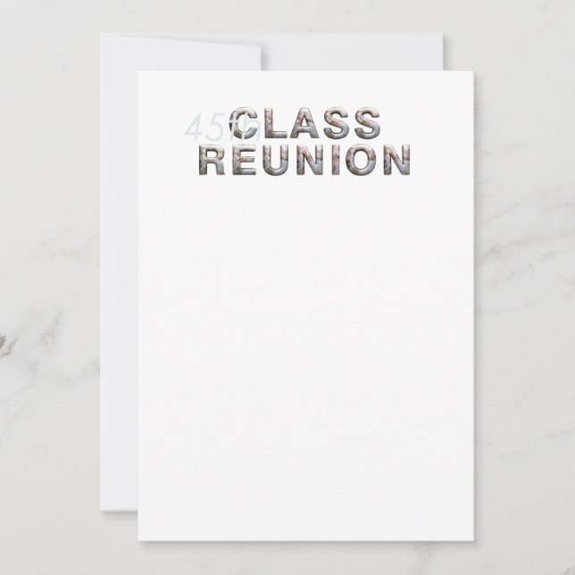 Invitation TEE 45e classe Réunion (Devant)