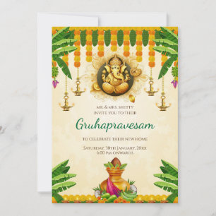 Invitation Telugu pour pendaison de crémaillère Ta