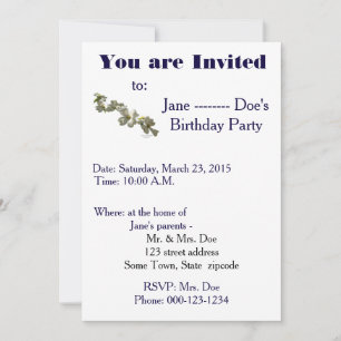Invitation Template