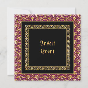 Invitation Template elegant party customizable