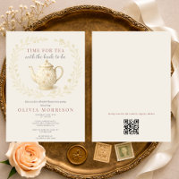 Temps de Fleur Sauvage pour le Code QR de la Fête 